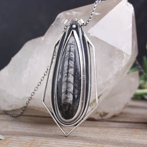 Voyager Necklace  //  Orthoceras