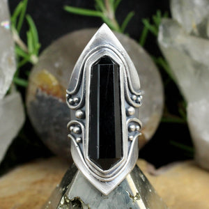 Amplifier Ring // Onyx - Size 9.5
