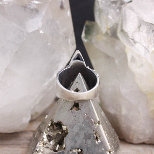 Warrior Ring // Onyx - Size 8.5