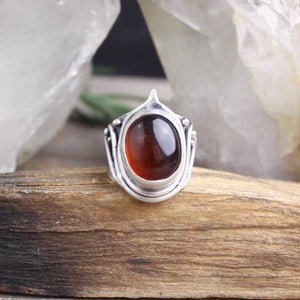 Warrior Ring // Carnelian - Size 6