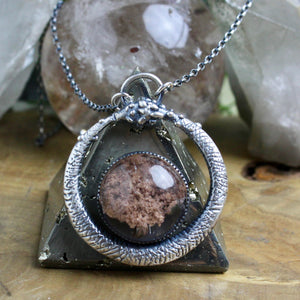Serpent Queen Necklace // Lodolite - Acid Queen Jewelry