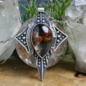 Prophetess Necklace // Lodolite - Acid Queen Jewelry