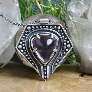 Voyager Necklace // Amethyst - Acid Queen Jewelry