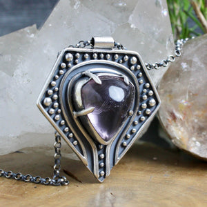 Voyager Necklace // Amethyst - Acid Queen Jewelry