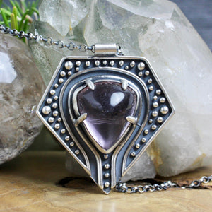 Voyager Necklace // Amethyst - Acid Queen Jewelry