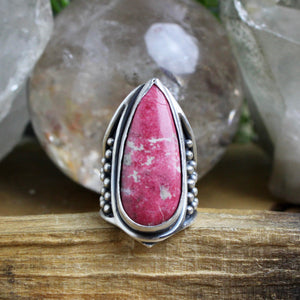 Warrior Ring // Thulite - Size 6 - Acid Queen Jewelry