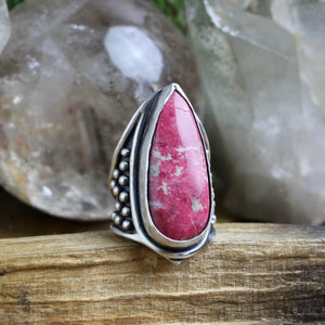 Warrior Ring // Thulite - Size 6 - Acid Queen Jewelry