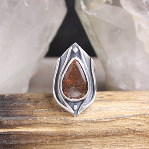 Warrior Ring // Ammonite Size 7