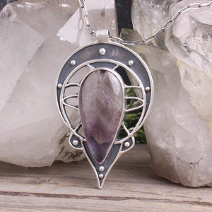 Nouveau Voyager Necklace // Amethyst