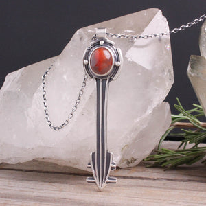 Hecate's Key Necklace //  Agate