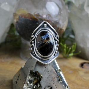 Warrior Ring // Pietersite- Size 9 - Acid Queen Jewelry