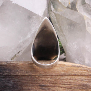Warrior Shield Ring // Jade - Size 7.5