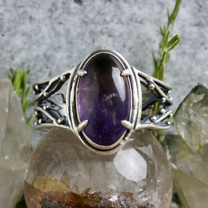 Warrior Laced Cuff // Ametrine - Small - Acid Queen Jewelry
