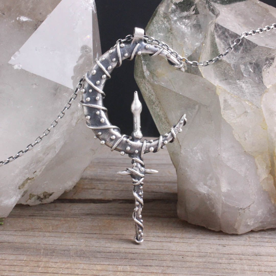 Lilith Moon Sigil Necklace