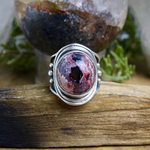 Warrior Ring // Mexican Fire Opal - Size 8 - Acid Queen Jewelry