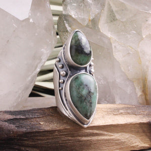 Warrior Ring // Emerald - Size 7 (Capricorn Collection)