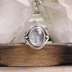 Warrior Ring //  Quartz - Size 9.5 (Capricorn Collection)