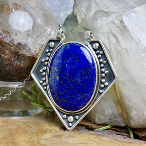 Voyager Necklace // Lapiz Lazuli - Acid Queen Jewelry