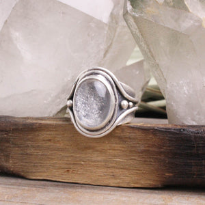 Warrior Ring //  Quartz - Size 9.5 (Capricorn Collection)