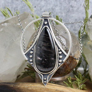 Conjurer Necklace // Hypersthene - Acid Queen Jewelry