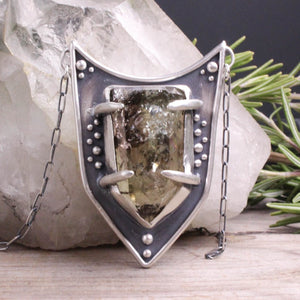 Amplified Voyager Necklace //  Smoky Quartz