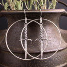 Ritual Dagger Hoop Earrings - Acid Queen Jewelry