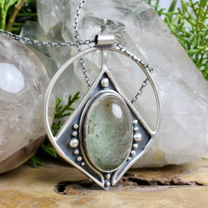 Conjurer Necklace // Chlorite Quartz - Acid Queen Jewelry