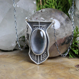Cassiopeia Voyager Necklace // Quartz - Acid Queen Jewelry