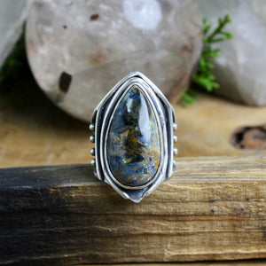 Warrior Ring // Pietersite- Size 7 - Acid Queen Jewelry