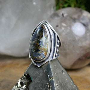 Warrior Ring // Pietersite- Size 7 - Acid Queen Jewelry