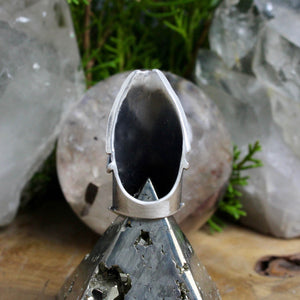 Amplifier Ring // Labradorite - Size 6 - Acid Queen Jewelry