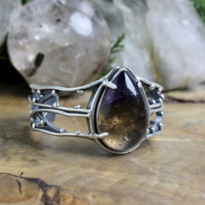 Warrior Laced Cuff // Ametrine - Acid Queen Jewelry