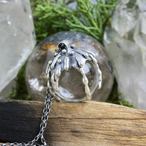 Sorceress Necklace // Clear Quartz - Acid Queen Jewelry