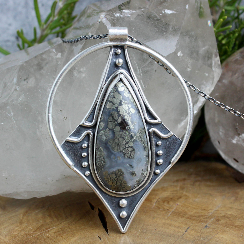 Conjurer Necklace // Marcasite - Acid Queen Jewelry