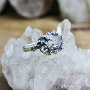 Captured Quartz Ring // Quartz SIZE 8.5 - Acid Queen Jewelry