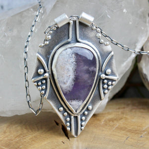 Voyager  Necklace //  Amethyst - Acid Queen Jewelry