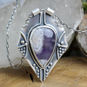 Voyager  Necklace //  Amethyst - Acid Queen Jewelry