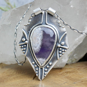 Voyager  Necklace //  Amethyst - Acid Queen Jewelry