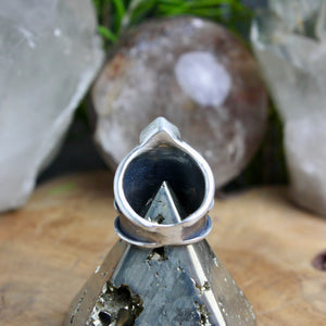 Warrior Ring // Double Terminated Amethyst - Size 8 - Acid Queen Jewelry