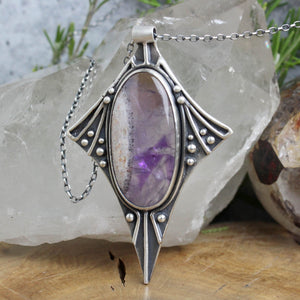 Voyager  Necklace //  Amethyst - Acid Queen Jewelry
