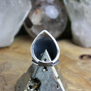 Warrior Ring // Labradorite - Size 9.5 - Acid Queen Jewelry