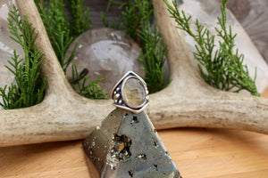 Warrior Ring // Citrine - SIZE 6 - Acid Queen Jewelry