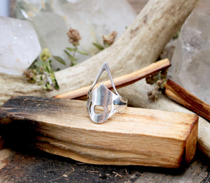 Helmet of the Bird Ring // Sterling Silver - Acid Queen Jewelry